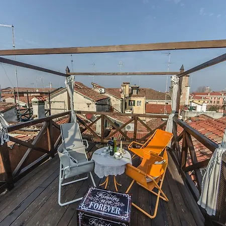 Terrazza Sui Tetti Lägenhet Venedig